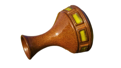 Smuk dansk keramikvase 18 cm. Meget flot stand.