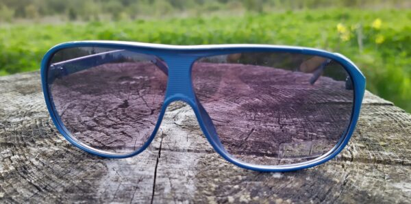 Vintage unisex solbrille model “Millionaire”. Turkis blå. – Voksen