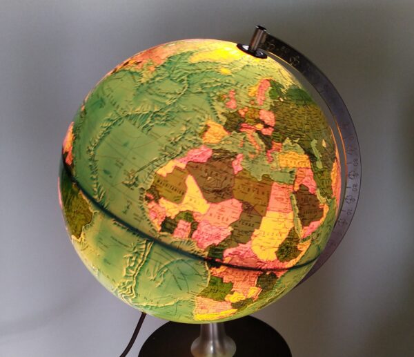 Original globus fra 1972.