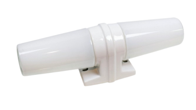 Sigvard Bernadotte flødehvid badeværelse lampe. IFØ6060. Klassisk design