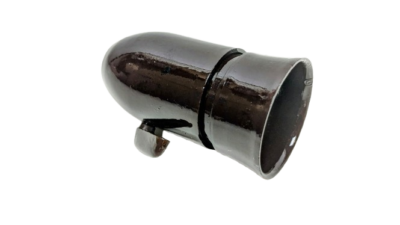 E27 fatning i bakelit med dreje afbryder. Til Le Klint m.fl Mørk brun. DAF - dansk