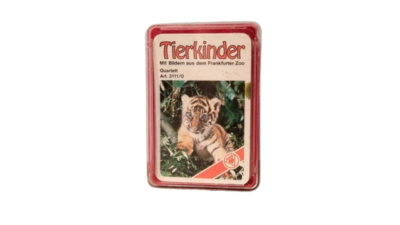 Tierkinder - mit bildern aus dem Frankfurter zoo. Kortspil med dyr.