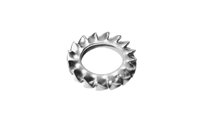 Sikringsskive til lampe – 10 mm centerhul. Rustfri. Til fatning montering m.m. Læs mere.