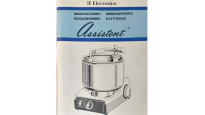 Manual N22 - Original Electrolux assistent røremaskine  i PDF. Gratis. Downloades i annonce