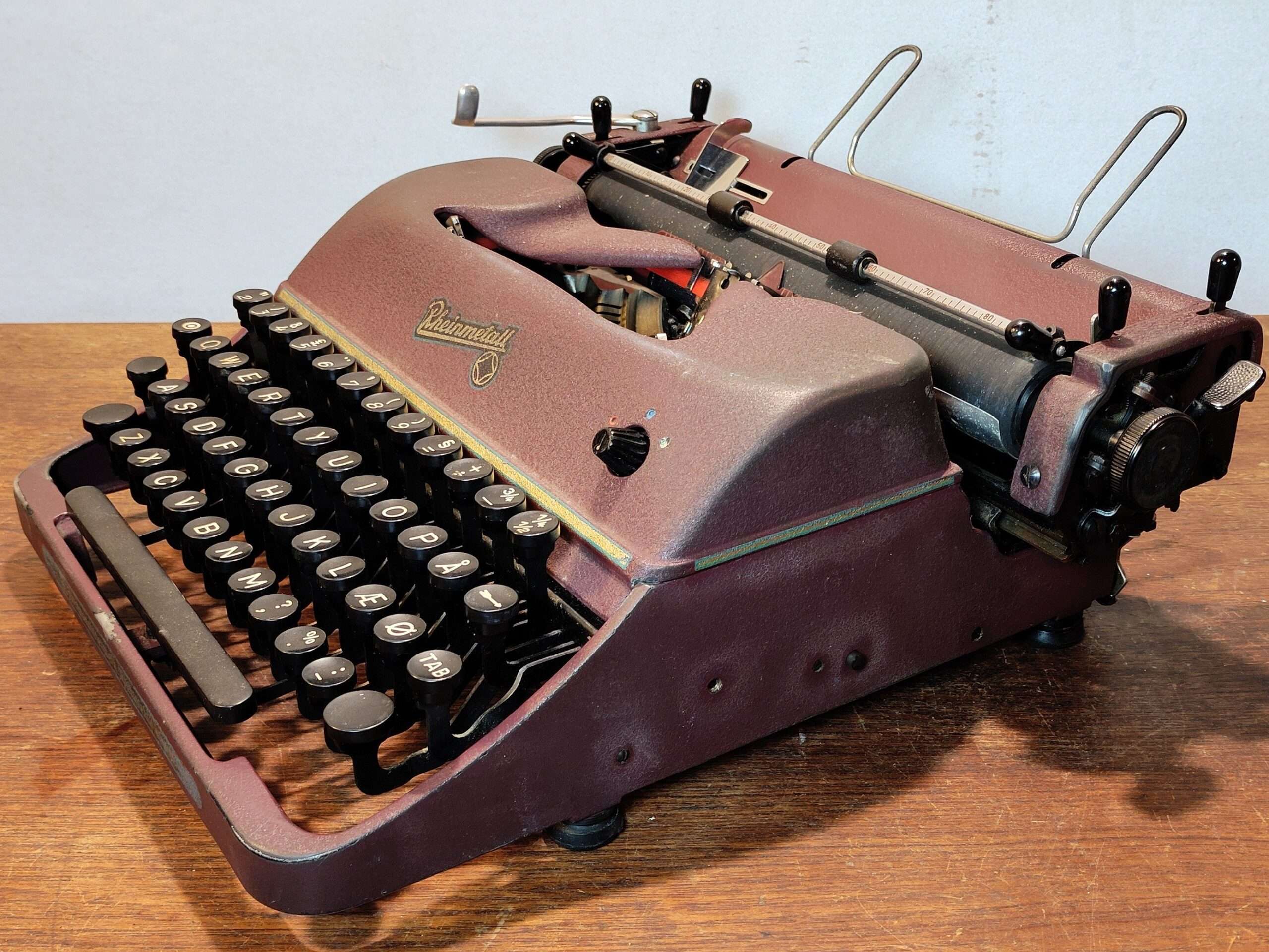 Rheinmetall typewrither skrivemaskine