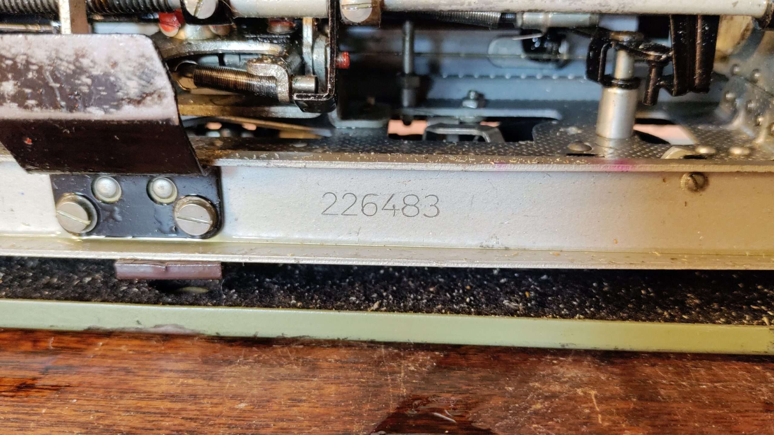 Olympia SM2 skrivemaskine