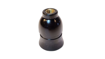 Antik E27 bakelit fatning. SORT type 2. Stykpris