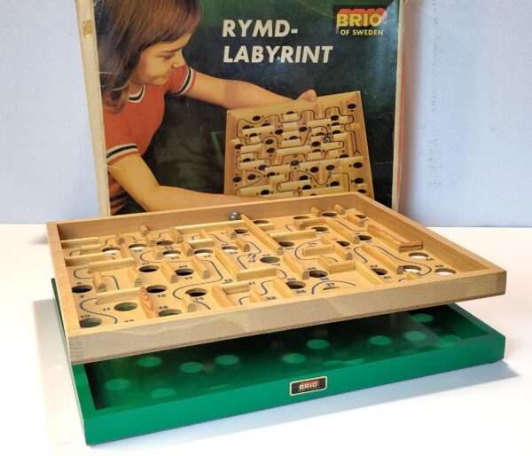 Sjælden Brio RYMD labyrint. Vintage legetøj.