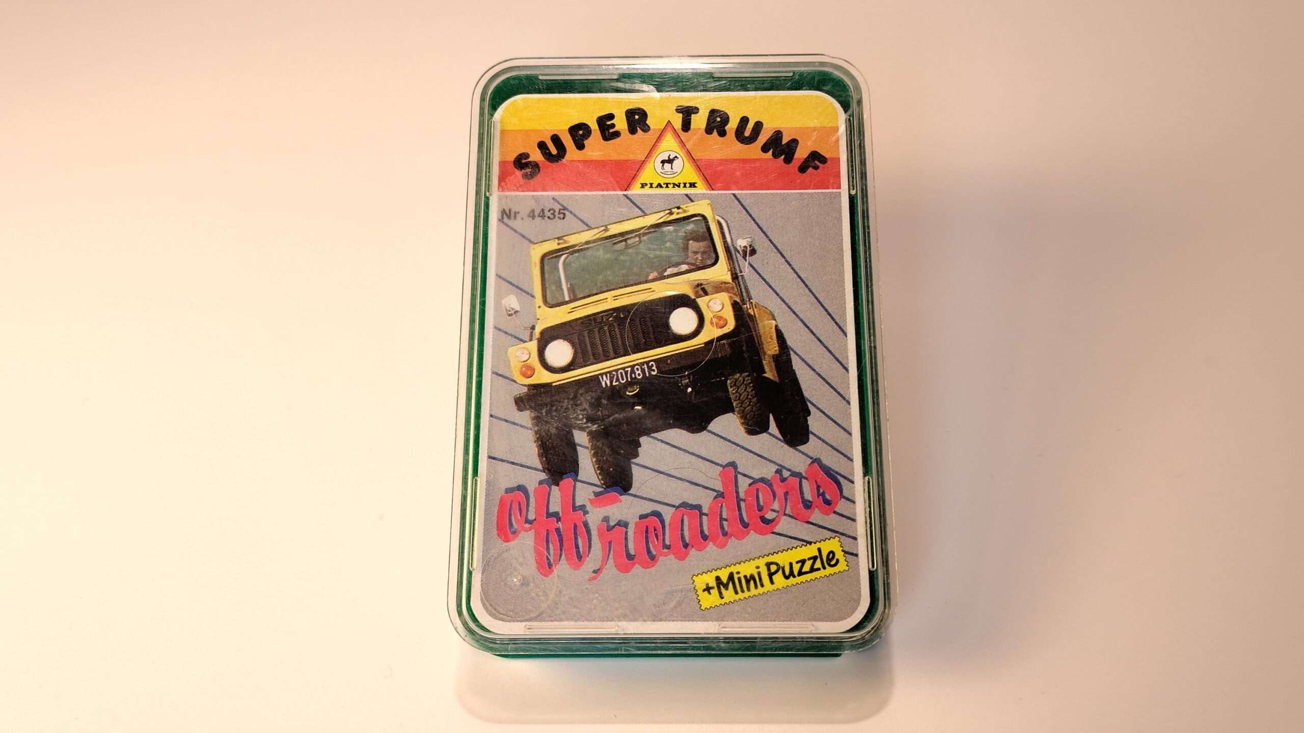 Supertrumf Piatnik kort. Offroaders. Bilspil. – Spil og samleobjekter