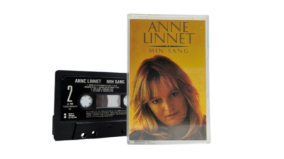 Anne Linnet - Min sang - kassettebånd original. 1989