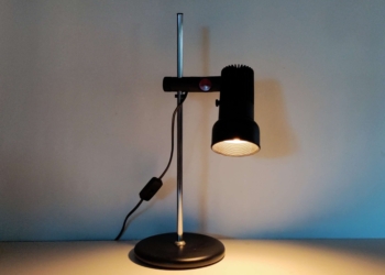 Roger Tallon bordlampe til skrivebordet fra 70 erne. 50 cm høj