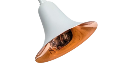 & Tradition Light Forest OD2 Kobber skærm til  aluminiums rør i grå. Ø16,5 cm.