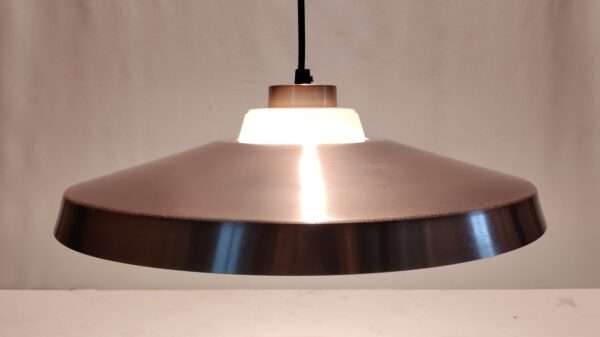 1960 Retro loftlampe i kobber design. 41 cm i diameter. Alt el er nyt