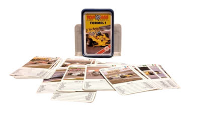 Formel 1 - Trumfspil kvartet spil. 1980.