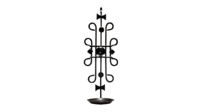 Dantoft kunstartikler. Væg lysestage med grønt glas. 1970. Vægskulptur. Læs mere.