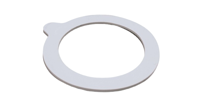 Gummiring Til Patentglas Hvid Gummi Henkognings Glas Nye 90 Mm 