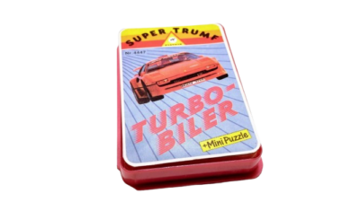 Kvartetkort Piatnik - Turbo Biler 1980.