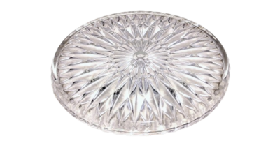 Prisme glas til vintage lysekrone. Vitrika 4936. Ø21,8 cm. 1960. Reservedel. Læs mere.