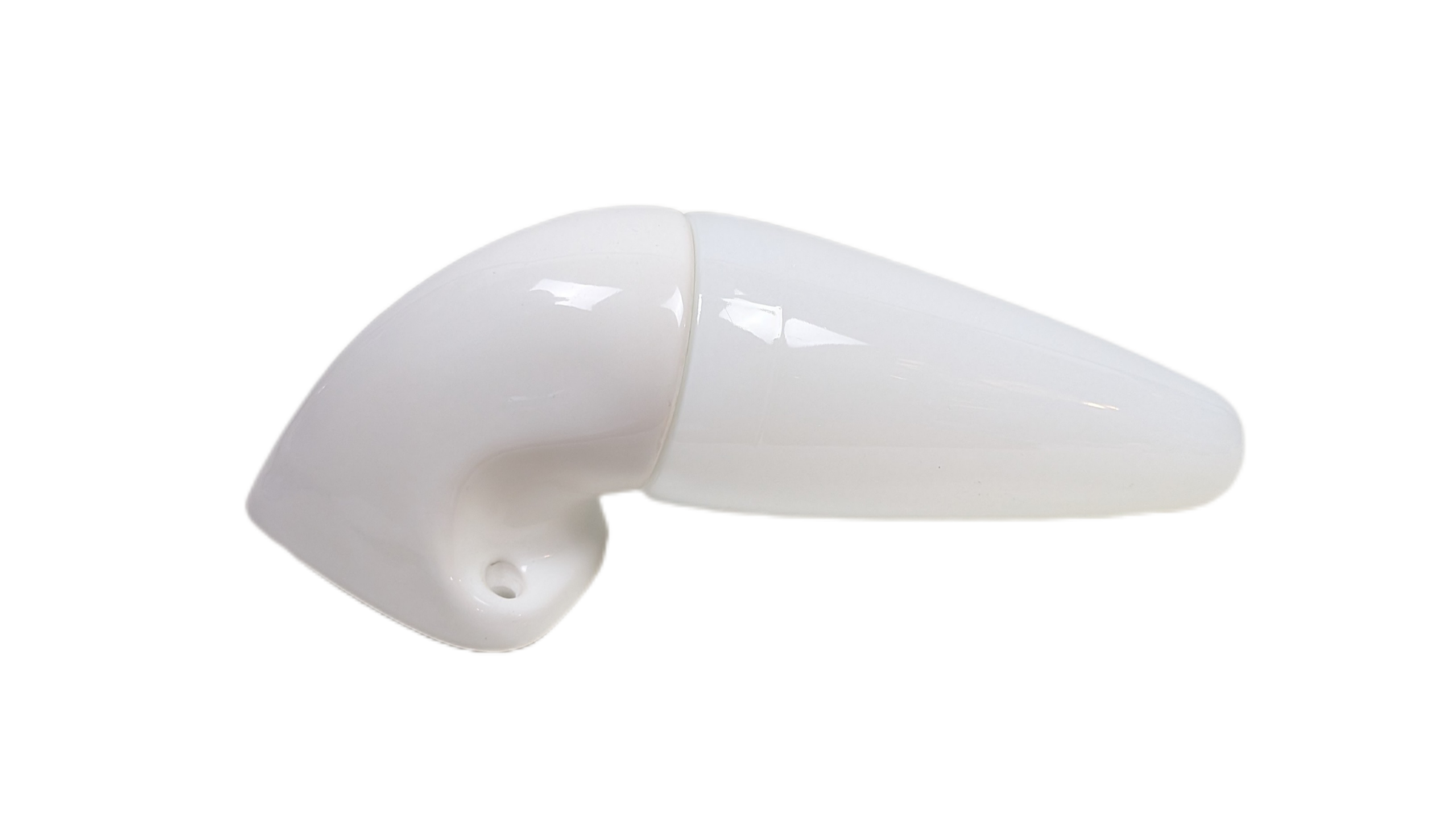 Sigvard Bernadotte badeværelses lamper i mælkehvid porcelæn. IFØ6035. Danish Royal Design – produktbillede 4 – Badeværelseslamper