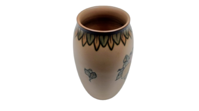 Dansk keramik vase nr 55. Hjort Bornholm 1970. Ø80 mm. Højde 125 mm.