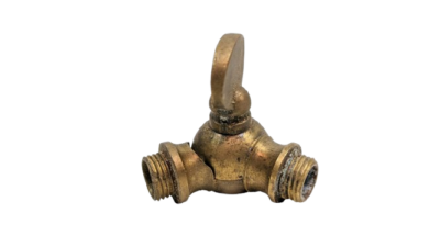 Antik kugleled til lampe montering. 37 mm lang. M10