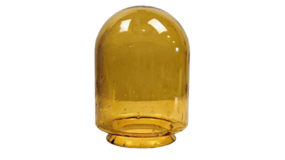 Original dansk lampeglas fra 1970 med bobler. Til udendørs væglampe. Reservedel. E.S.Horn - Gribekant 98 mm. Læs mere