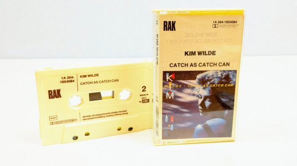 Original Kim Wilde – Catch as catch can. Kassettebånd. 1983