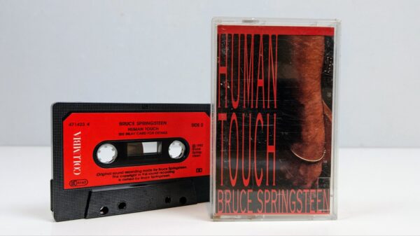 Original Bruce Springsteen – Human Touch. Kassettebånd. 1992