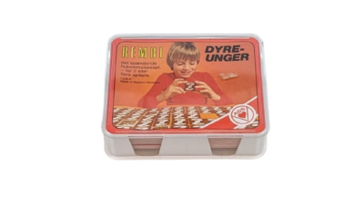 REMBI spil. Hukommelse. 1970. Dyreunger. I flot stand