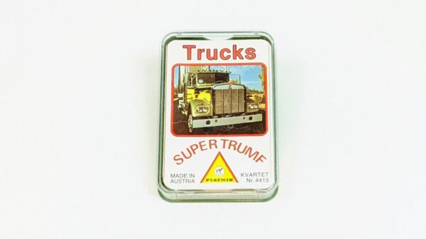 Super trumf piatnik kort. Trucks 1970. Læs mere.