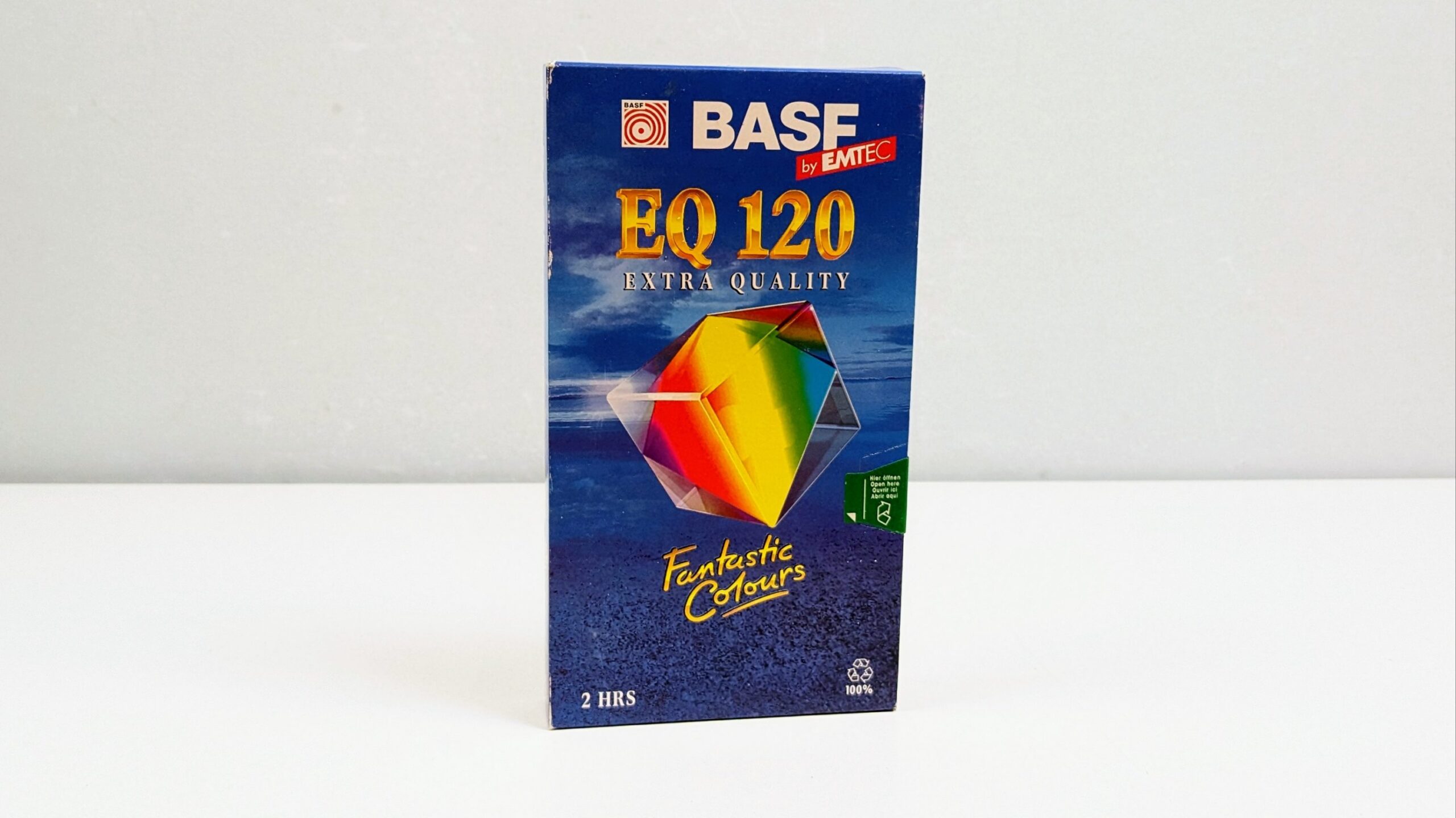 BASF EQ120 VHS videobånd . Ubrugt
