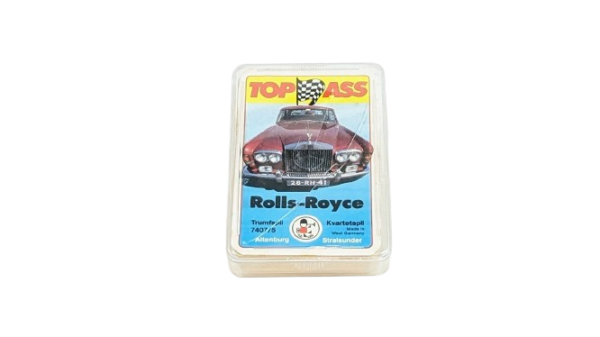 Kvartet spil 1980. Rolls – Royce. Med brugsspor