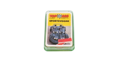 Kvartet spil Trumfspil Sportsvogne 1980