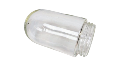 Antik stald lampe glas. 85 mm gevind. Længde 190mm. Læs mere.