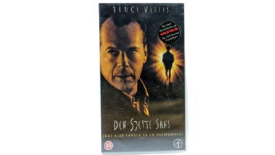 Klassisk Film VHS - Den sjette sans 1999 . Original VHS kassettebånd.