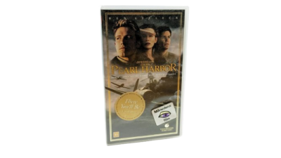 Klassisk Film VHS - Pearl Harbor 2001. Original VHS kassettebånd.