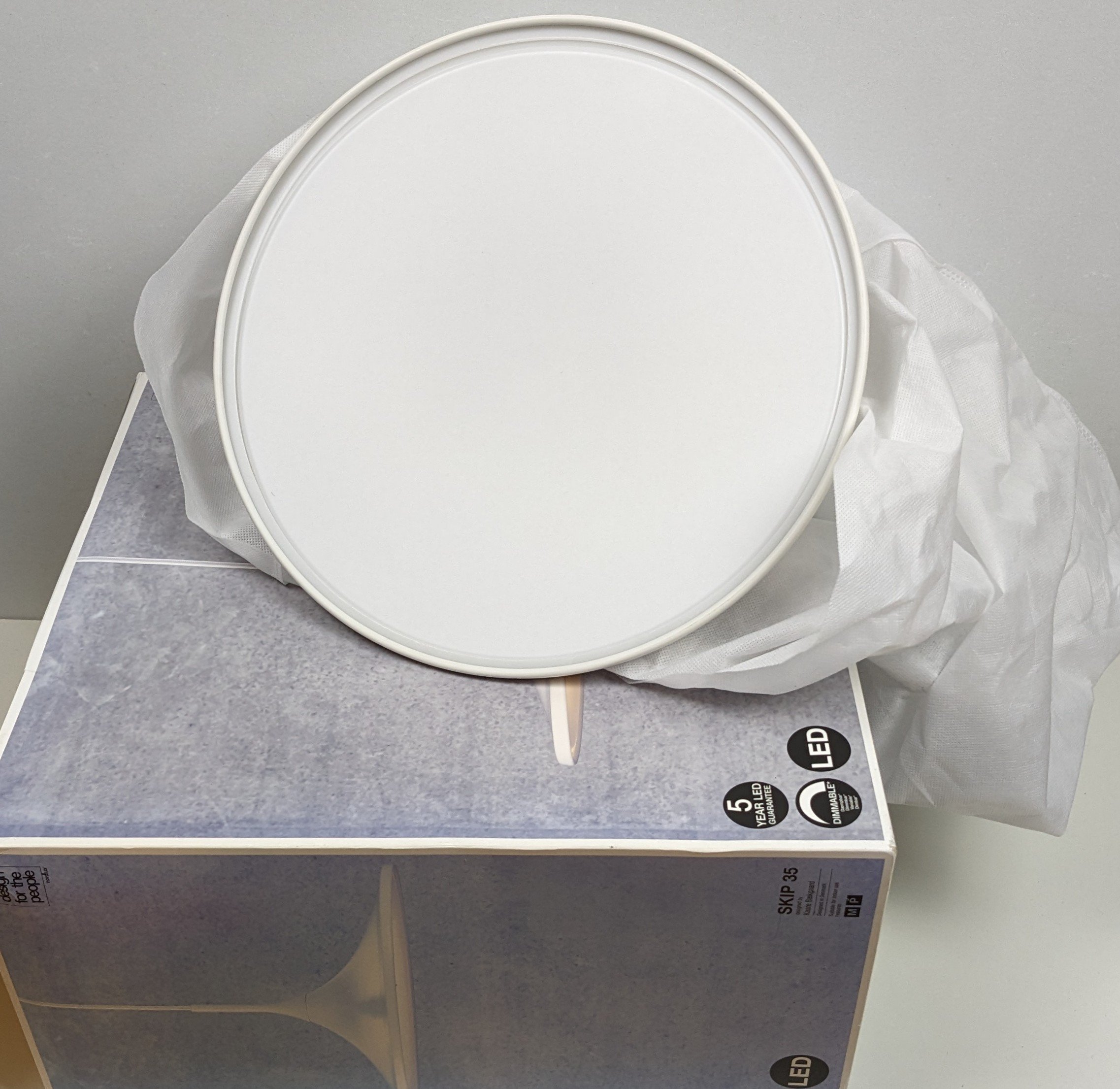 Ny og ubrugt. Nordlux SKIP35. 2023. Stilrent design – produktbillede 2 – Design ikoniske lamper til spisestuen