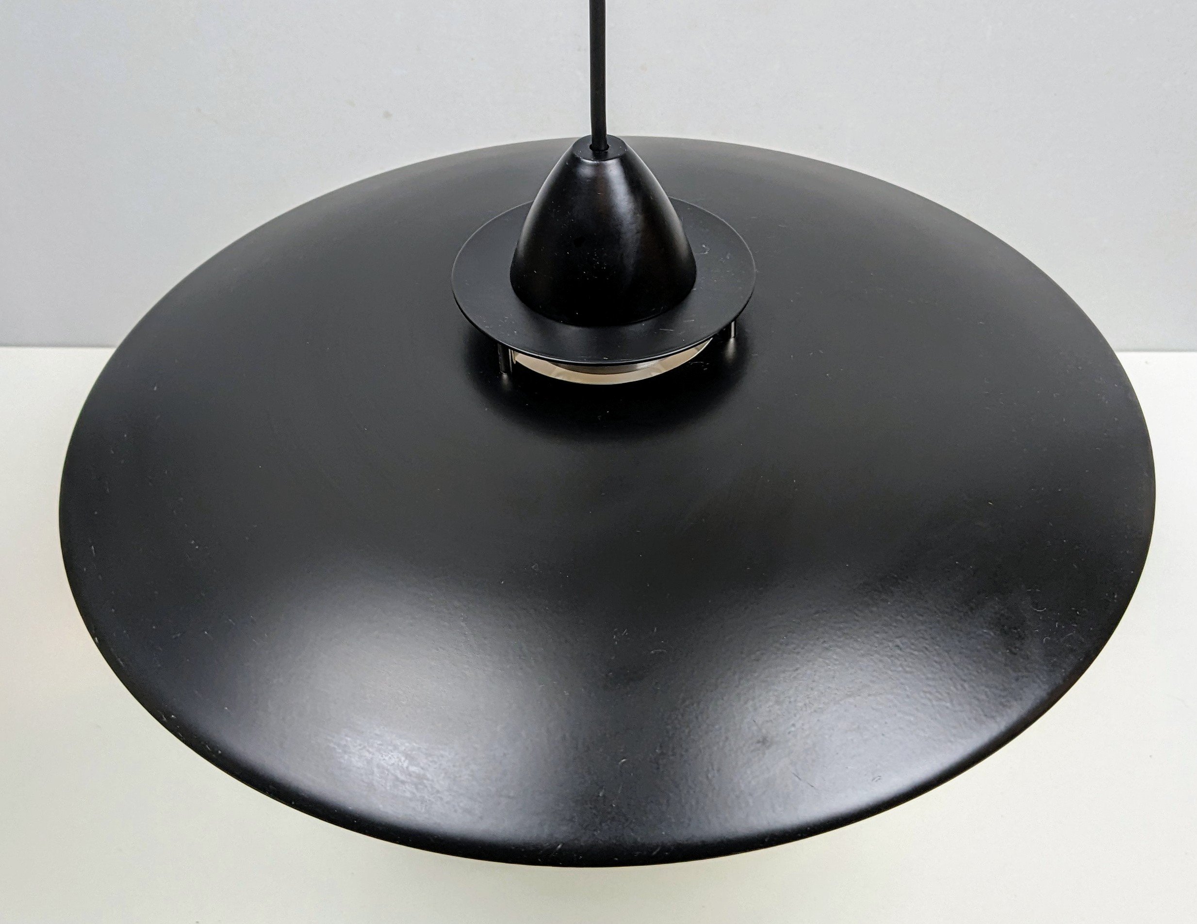 Svensk stilren design lampe fra Belid. Nyt el. I perfekt stand. Ø43. 1990. Nyt el. Læs mere. - Billede 3