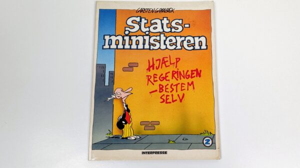 Statsministeren – Hjælp regeringen  – 1984 –  Kat. 2, 1.oplag. Anmelder eksemplar