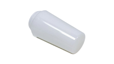 Lampeglas Sigvard Bernadotte lampe. Hvid opal. IFØ6060. Reservedel. Stykpris.