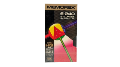VHS Bånd - Nye og ubrugte. Memorex E240 Extra HQ. Stykpris