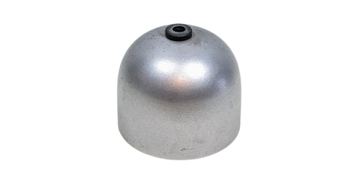 Vintage top til skjult fatning og som top på lampeglas. Ø60 mm. Metal. Stykpris. Læs mere.