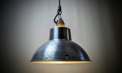 Engelsk industri lampe. Brinsea  – Sandford. Ø28,5. 1960. Delvist nyt el.