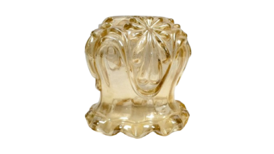 Lampeglas med 42 mm hul. Med glød. Ø13. 12,5 cm høj. Reservedel