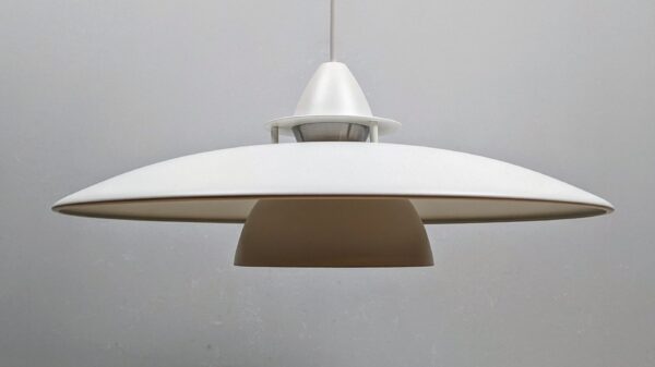 Svensk Belid lampe til spisebordet. Ø42. Nyt el. Excellent condition. White.