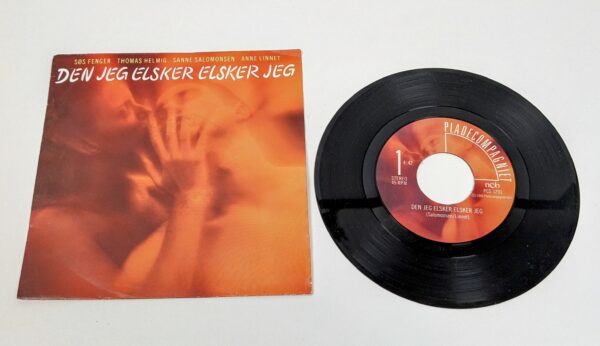 Den jeg elsker – Linnet 1988 – LP Single 45 RPM – Perfekt stand.