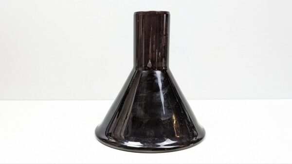 Holmegaard P&T glas Aubergine/ sort. Ø20. Original. Bemærk Reservedels glas.