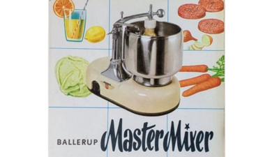 Manual og tilbehør oversigt 1950 - Original Ballerup master mixer  i PDF. Gratis. Læs herinde og download.
