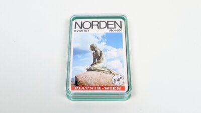 Kvartet spil – Norden. Mint condition. Ubrugt. Piatnik Nr. 4404.