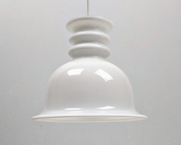 Holmegaard kropendel. Dansk design. Sidse Werner. Hvid. 23,7 cm i diameter Alt el er nyt.